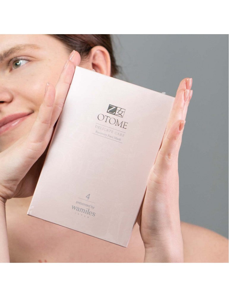 Mascarilla Facial Reparadora Cuidado Delicado OTOME (6 unidades, 25 ml)
