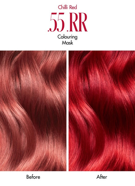 Glam+Colour Chilli Red .55 .RR Colouring Mask 200 ml la biosthetique