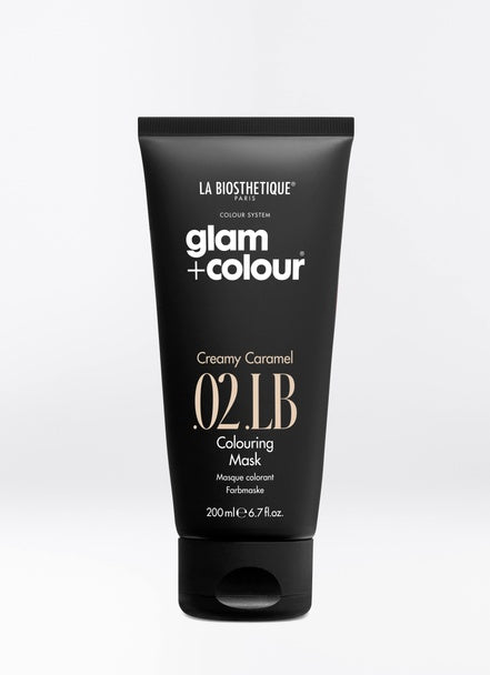 Glam+Colour Creamy Caramel .02 .LB Colouring Mask 200 ml la biosthetique