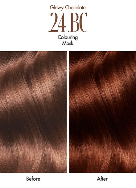 Glam+Colour Glowy Chocolate .24 .BC Colouring Mask 200 ml la biosthetique