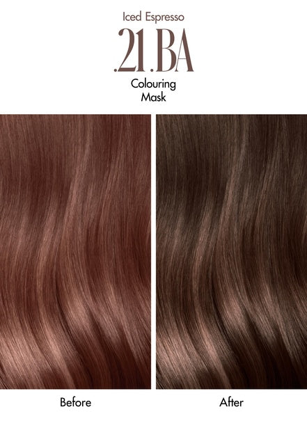 Glam+Colour Iced Espresso .21 .BA Colouring Mask 200 ml la biosthetique