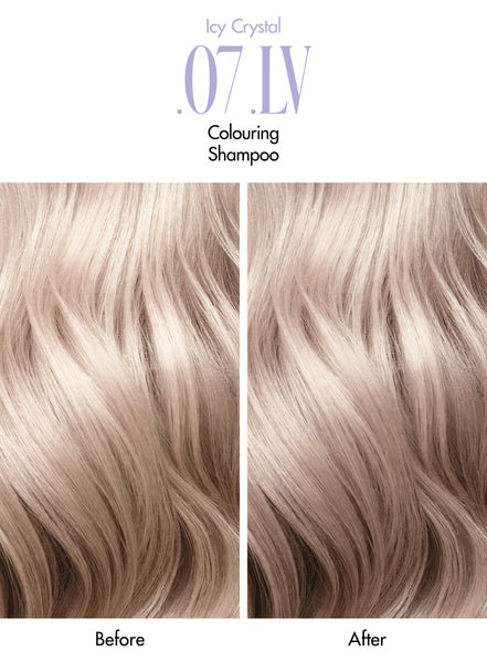 Glam+Colour Icy Crystal .07 .LV Colouring Shampoo 250 ml la biosthetique
