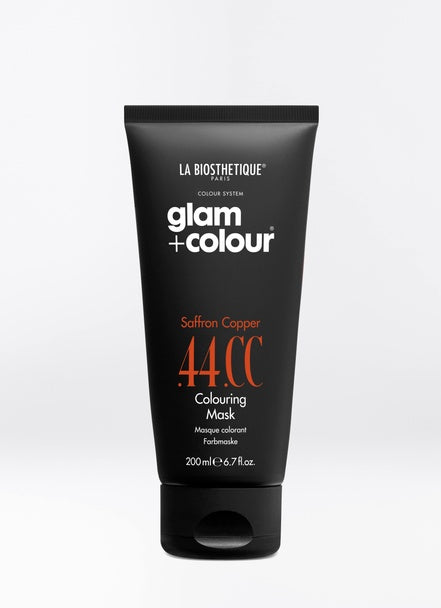 Glam+Colour Saffron Copper .44 .CC Colouring Mask 200 ml la biosthetique