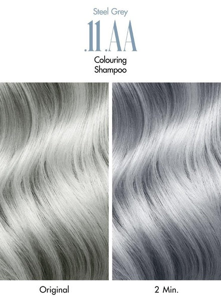 Glam+Colour Steel Grey .11 .AA Colouring Shampoo 250 ml la biosthetique
