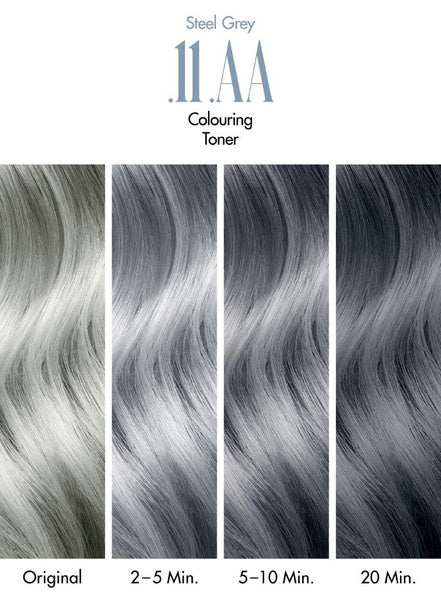 Glam+Colour Steel Grey .11 .AA Colouring Toner 200 ml la biosthetique