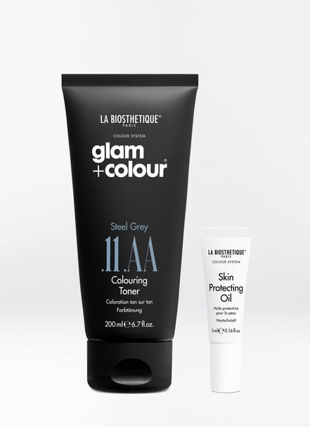 Glam+Colour Steel Grey .11 .AA Colouring Toner 200 ml la biosthetique